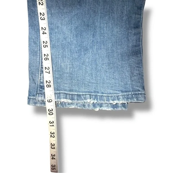 WIT & WISDOM 'Ab'Solution High Waist Girlfriend Jeans - LIGHT BLUE ARTISANAL 16 - Picture 10 of 12